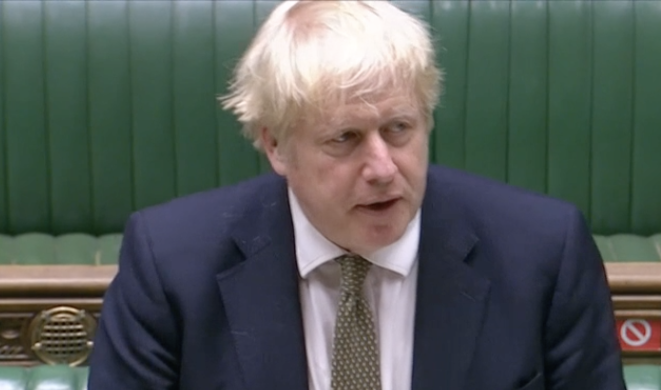 Boris Johnson se adresează marţi parlamentarilor ucraineni prin videoconferinţă