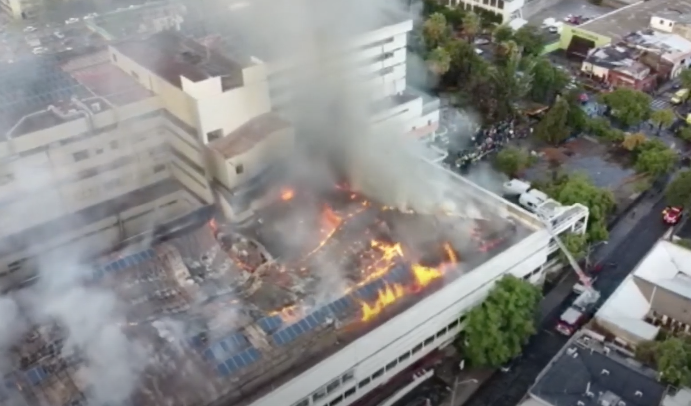 Incendiu de amploare la un spital din Chile: 350 de pacienţi evacuaţi