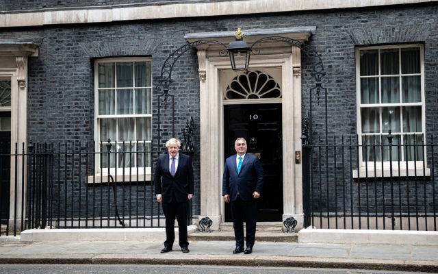 Boris Johnson şi Viktor Orban, s-au întâlnit vineri la Londra