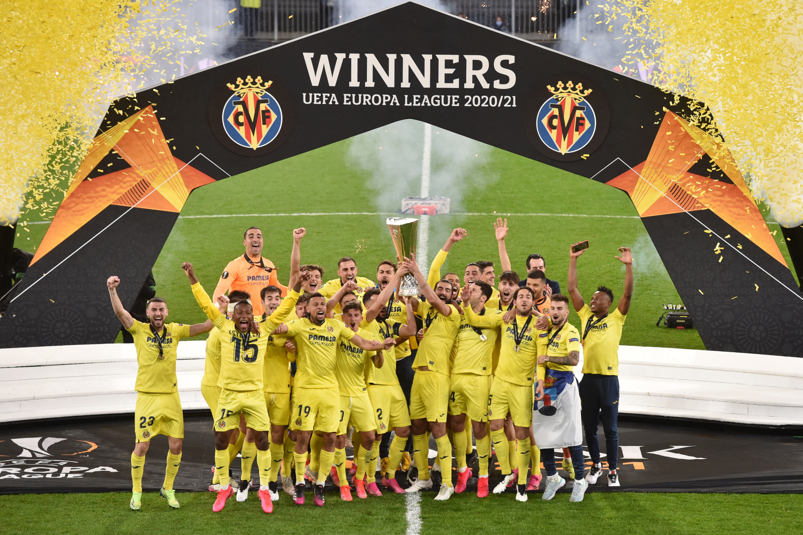 Villarreal a câştigat trofeul Europa League la loviturile de departajare, 11-10 cu Manchester United