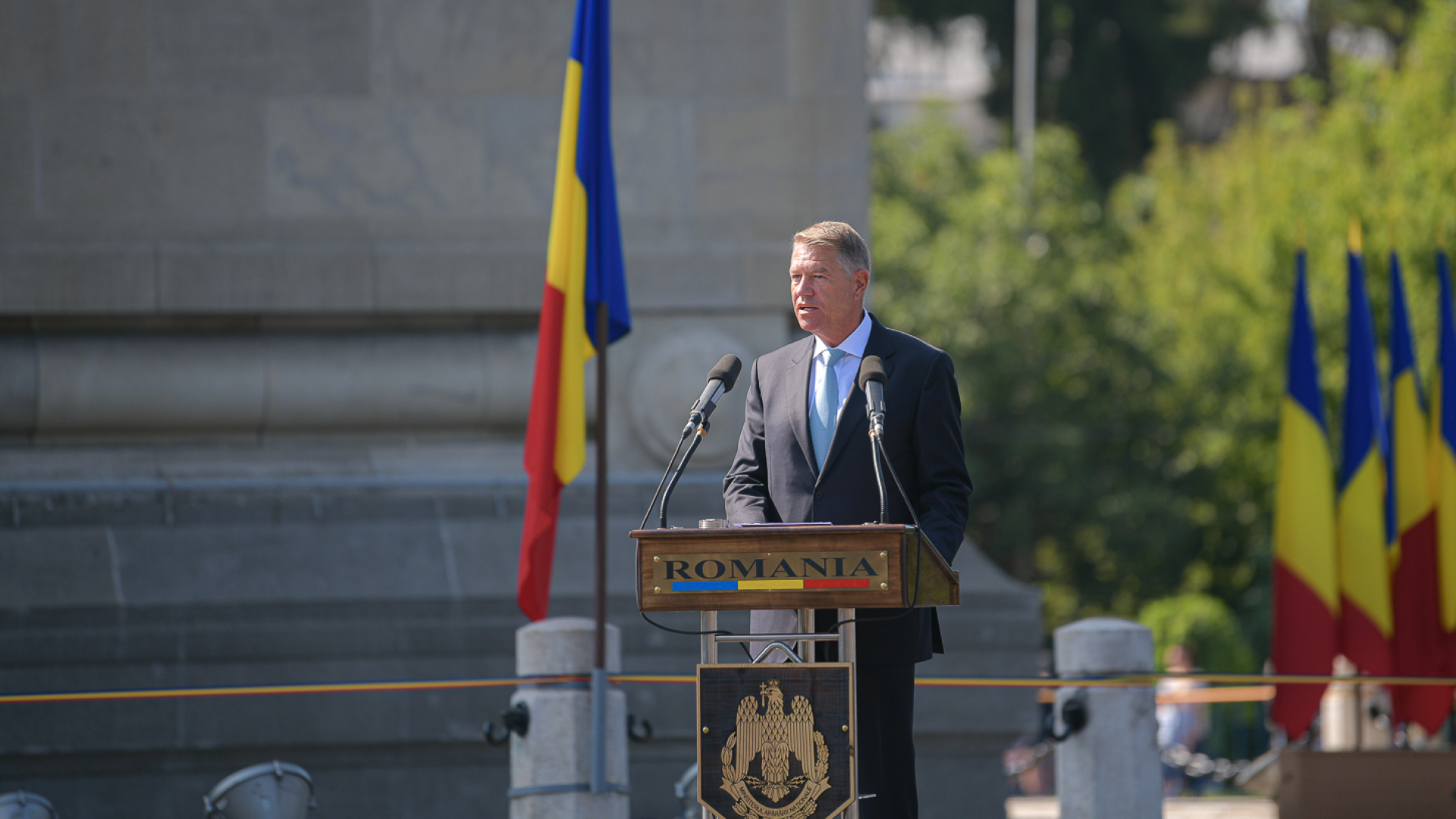 Ceremonie militară în București cu ocazia încheierii misiunii Armatei României în Afganistan
