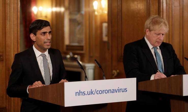 Boris Johnson şi Rishi Sunak se izolează după ce au intrat în contact cu ministrul Sănătăţii, confirmat cu COVID-19