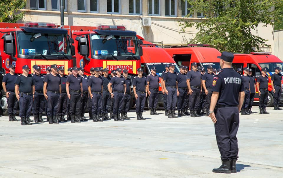 O nouă misiune a pompierilor români în Grecia