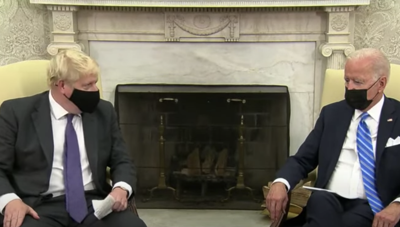 Boris Johnson și Joe Biden vor continuarea eforturilor diplomatice cu Rusia
