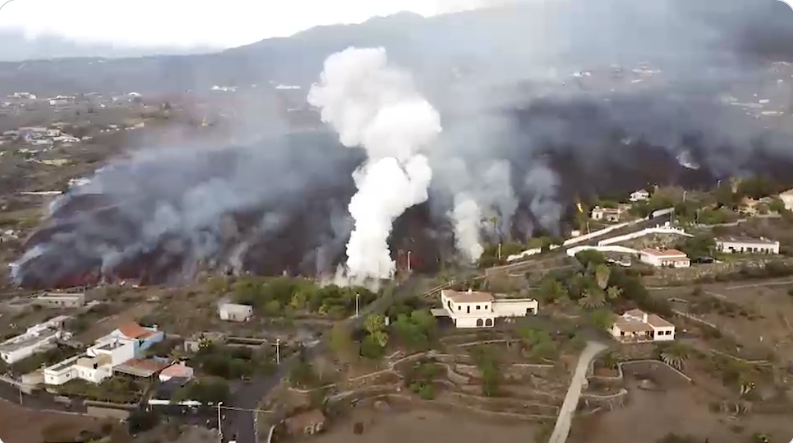Erupţia vulcanului din La Palma continuă