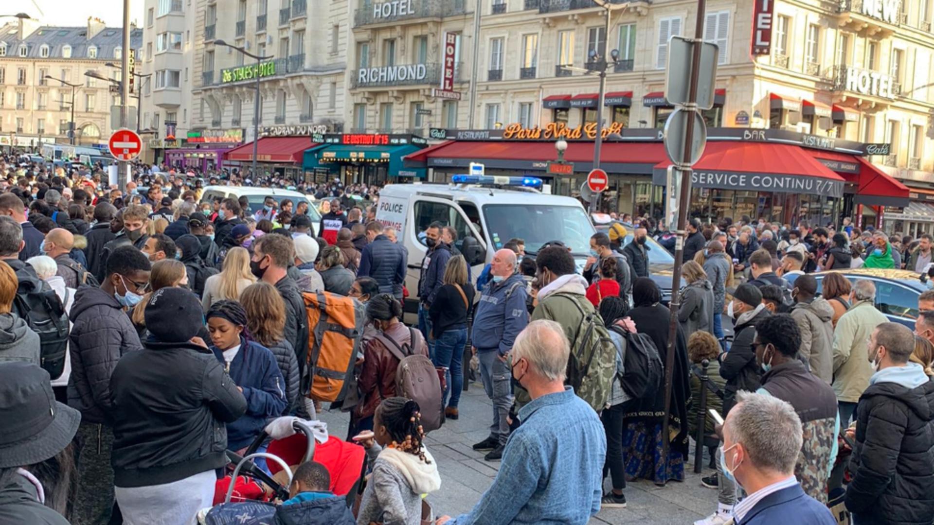 Gara de Nord din Paris a fost evacuată în urma unei alerte cu bombă 