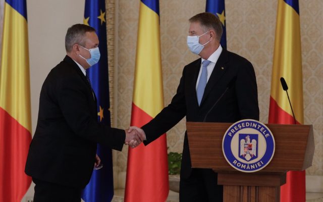 Nicolae Ciucă, desemnat premier de președintele Klaus Iohannis pentru a doua oară