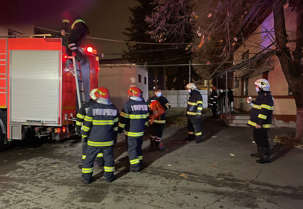 Încă un incendiu izbucnit la un spital suport Covid din România. Două persoane au murit