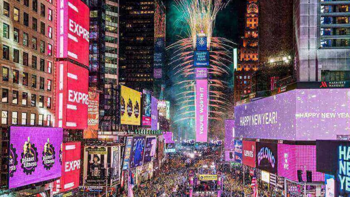 Doar persoanele vaccinate anti-Covid vor avea acces la festivitățile de Anul Nou din Times Square
