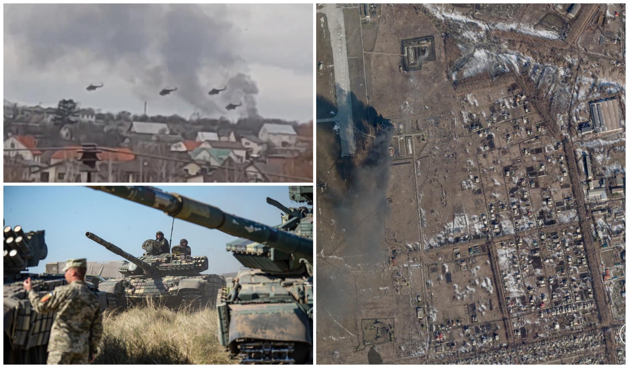 A doua zi de război în Ucraina. Militarii ruși au intrat în Kiev