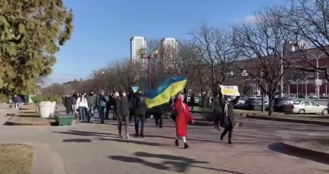 Proteste masive în Belarus și Sankt Petersburg pentru încetarea războiului