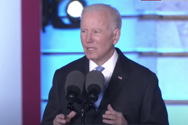 Joe Biden, discurs istoric la Varșovia