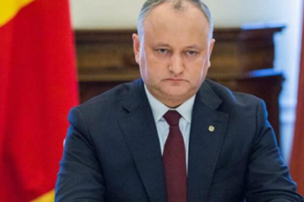 Fostul președinte al Republicii Moldova, Igor Dodon, reținut pentru 72 de ore