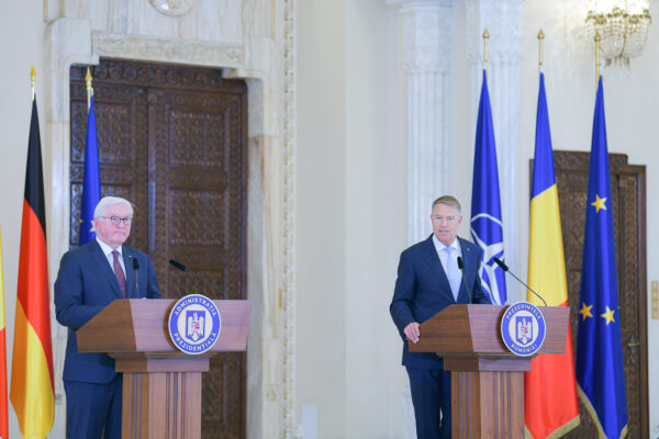 Președintele Germaniei la București: ”Unitatea e un bun prețios în aceste vremuri când alții încearcă să dezbine Europa și NATO”