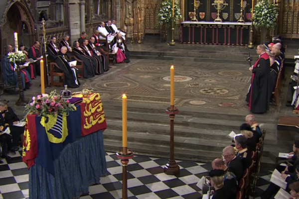 Arhiepiscopul de Canterbury, omagiu reginei Elisabetei a II-a