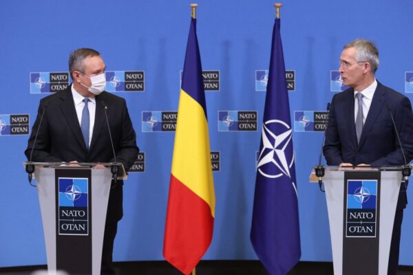 Șeful NATO, Jens Stoltenberg, alături de premierul Nicolae Ciucă: „Suntem gata să apărăm România și toate țările aliate”