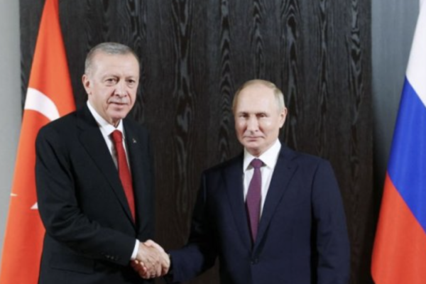 Vladimir Putin se va întâlni cu președintele turc Recep Erdogan în Kazahstan