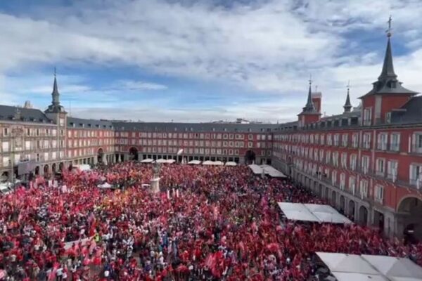Demonstrație uriașă la Madrid, pentru sistemul de sănătate publică. Personalul sanitar este în grevă de o săptămână