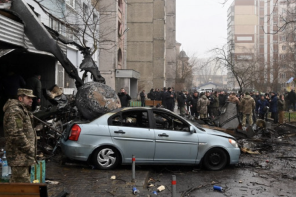 Ministrul de interne ucrainean a decedat în urma prăbuşirii unui elicopter lângă Kiev