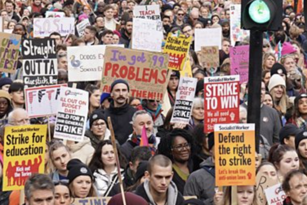 Marea Britanie se confruntă cu cea mai mare grevă din ultimul deceniu