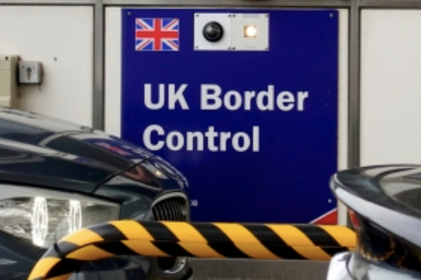 Grevă a poliţiei de frontieră din Marea Britanie şi Irlanda