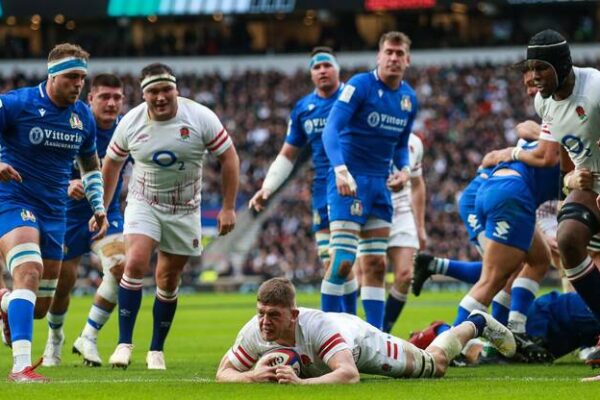 Anglia a învins Italia în Turneul celor Şase Naţiuni la rugby