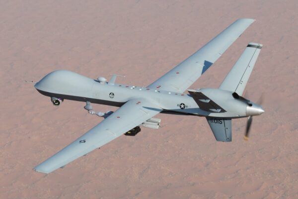 Un avion de luptă al Rusiei a lovit o dronă Reaper a SUA deasupra Mării Negre