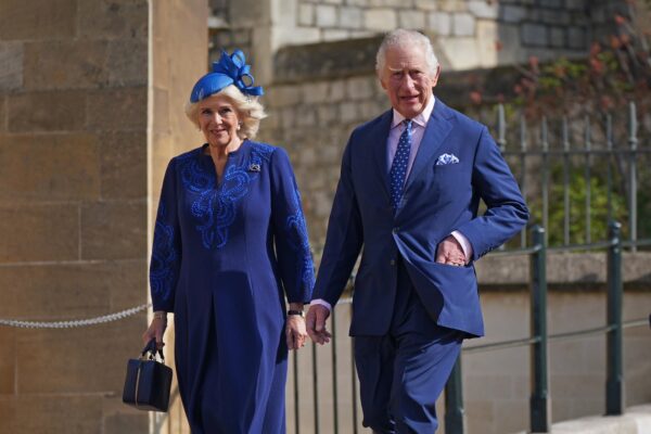 Regele Charles al III-lea şi regina consoartă Camilla, primiţi la Palatul Westminster