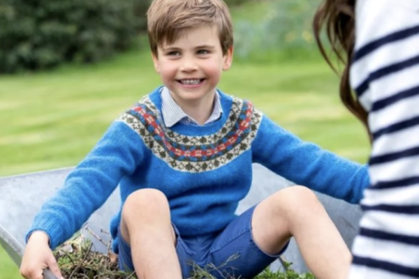 Prinţul Louis, fiul prinţilor de Wales, împlineşte 5 ani
